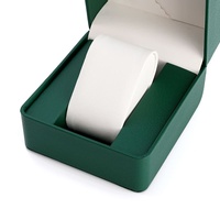 Boîtes à montres en cuir PU, couleur et service personnalisés JP-8D07 11cm X10cm X7.2cm, OEM/ODM disponible