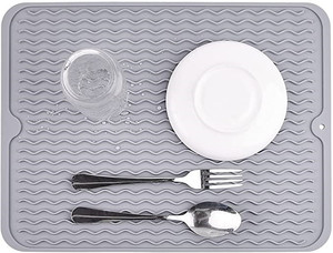 Tappetino <span class=keywords><strong>per</strong></span> asciugare i piatti in Silicone tappetino <span class=keywords><strong>per</strong></span> scolapiatti grande pieghevole | - Product Image 3