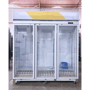 Congelador Comercial para Tiendas, Equipo de Refrigeración, Congelador Vertical con Tres Puertas de Vidrio - Product Image 2