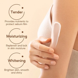 <span class=keywords><strong>Lotion</strong></span> pour le corps à l'huile de noix de coco naturelle, blanchissante, hydratante et raffermissante pour tous les types de peau Marque distributeur OEM logo personnalisé - Product Image 3