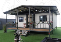Maison modulaire préfabriquée standard australienne de 40/20 pieds, extensible, avec salle de bain, pour jardin