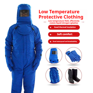 Traje Protector Criogénico para Congelación, Mono Aislante para Almacenamiento en Frío, LN2, Nitrógeno Líquido, Amoníaco, Oxígeno, Ropa de Trabajo de Seguridad Anticongelante - Product Image 2