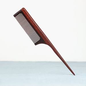 Commercio all'ingrosso di alta qualità salone di bellezza pettine in legno di sandalo personalizzato uso quotidiano di nozze uso domestico - Product Image 5