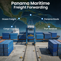 Agent maritime transitaire de fret maritime de Chine vers Panama Colon Balboa Panama City, agent d'expédition FCL/LCL 20GP/40HQ à prix compétitif