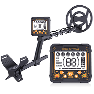 Detector de Metales con Bobina de Búsqueda de 30 cm, Plástico Negro, para Adultos, Búsqueda de Tesoros al Aire Libre, GT939H - Product Image 2