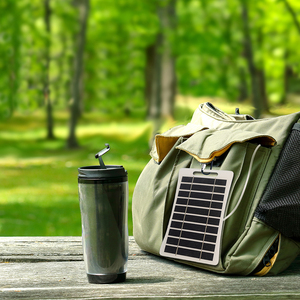 Panneau <span class=keywords><strong>solaire</strong></span> monocristallin Mini RV Portable pour le camping <span class=keywords><strong>chargeur</strong></span> de batterie USB bon marché pour téléphones mobiles panneau de charge de Type PET - Product Image 6