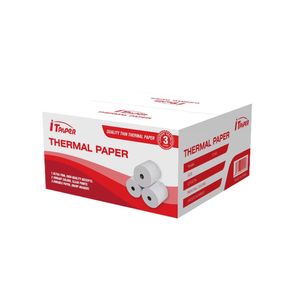 Rollo de Papel para Recibos de Caja Registradora de Alta Luminosidad, 80x80mm, para Impresora de Punto de Venta, 100% Pulpa de Madera, Papel Térmico para Facturas de Supermercado - Product Image 3