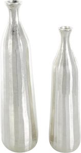 High Quality Lightweight Aluminum Flower Vase Modern Wedding Decor Elegant Home Tabletop Decoration Handcrafted Design - Product Image 3