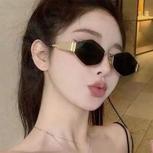 Wholesale Rectangle Unisex Fashion Metal Full Rim Light Weight UV400 Sunglasses PC Lens Comfortable Ready <b>Eyeglasses</b> - Product Image 2