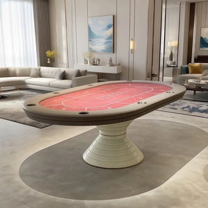<span class=keywords><strong>Table</strong></span> de poker de luxe haut de gamme en <span class=keywords><strong>bois</strong></span> massif 8 places, multifonctionnelle, style casino, pieds en acier inoxydable, durable pour la maison <span class=keywords><strong>et</strong></span> les clubs - Product Image 2