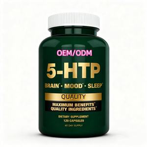 OEM/ODM 5-<span class=keywords><strong>HTP</strong></span> 200mg Capsules Plus Calcium pour l'humeur, le sommeil favorise l'humeur calme et détendue Supplément 5 <span class=keywords><strong>HTP</strong></span> - Product Image 5