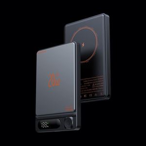 Batería Externa Compacta Ultrafina de 5000 mAh con Carga Inalámbrica Magnética Rápida, Compatible con Teléfonos Móviles, Impresión Personalizada - Product Image 1