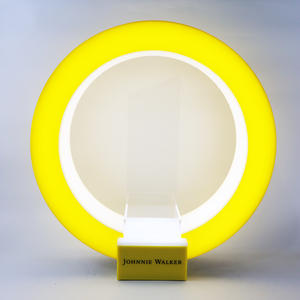Exhibidor <span class=keywords><strong>de</strong></span> <span class=keywords><strong>Botellas</strong></span> LED Acrílico Personalizado, Soporte Circular Iluminado para <span class=keywords><strong>Botellas</strong></span> <span class=keywords><strong>de</strong></span> <span class=keywords><strong>Johnnie</strong></span> <span class=keywords><strong>Walker</strong></span>, <span class=keywords><strong>Whisky</strong></span>, Vino, Cerveza, Bar, KTV - Product Image 2