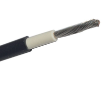 Cable Solar Flexible XLPE de 2.5mm²~10mm² con Estándar EN50618 y Larga Vida Útil