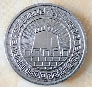 Arcade-Maschine Metall Spiel münzen Fisch maschine Münze betrieben 25mm Durchmesser Messing material