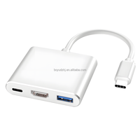 Hub prenant en charge la transmission vidéo haute définition, le transfert rapide de données USB et la charge rapide PD 100W