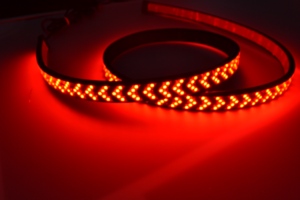 Barra de luces de tira flexible LED de 12V, doble fila <span class=keywords><strong>roja</strong></span> de 60 pulgadas para freno de camión de coche, señal de giro inversa OEM CE ROHS para bolsa de camión de coche - Product Image 6