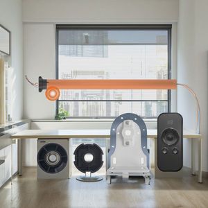 <span class=keywords><strong>Moteur</strong></span> de stores enrouleurs électriques personnalisés Fenêtre intelligente coupe-vent motorisée pour fenêtres françaises-Télécommande écologique - Product Image 1