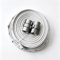 Tuyau d'incendie plat en PVC léger, résistant à la traction, applicable toute l'année, pour équipement de protection incendie