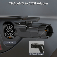 Nouvel adaptateur portable CHAdeMO vers CCS1 pour véhicules électriques, charge rapide CC 300 kW pour véhicules électriques CCS1