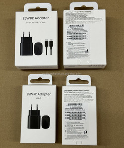Chargeur de téléphone portable populaire UK plug master box 5V/3A Type <span class=keywords><strong>C</strong></span> Adaptateur de chargeur, PD 25W adopteur pour Samsung Ga - Product Image 3