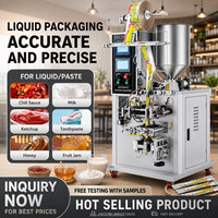Machine d'emballage automatique pour sachets de sauce ketchup, miel, confiture – Remplisseuse et scelleuse