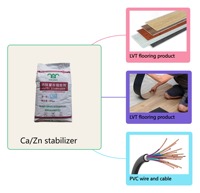 Stabilisateur favorable à l'environnement de PVC de stabilisateur de chaleur de Ca/Zn pour des feuilles de Pierre-plastique