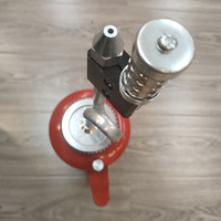 Okefire Forestry Suppliers Torche à gouttelettes en métal rouge 3L, outil de suppression des incendies forestiers