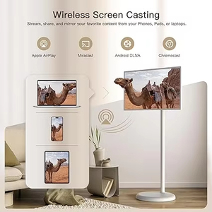 Écran LCD intelligent portable rechargeable de 32 pouces, écran sans fil compatible Android Google Play, <span class=keywords><strong>HD</strong></span> 1080p Full <span class=keywords><strong>HD</strong></span>, tactile <span class=keywords><strong>10</strong></span> points - Product Image 2