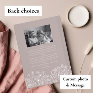 LABON Diario Personalizzato con Copertina Rigida per Mia Mamma, Libro dei Ricordi per Lutto e Guarigione, Diario con Foto e Messaggi Personalizzati, Regalo - Product Image 2