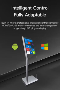 Affichage numérique OLED sur pied de 30 pouces avec écran tactile capacitif CMS intégré pour usage commercial et magasins de détail - Product Image 4