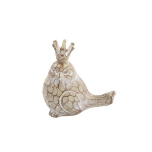 Statuetta di uccello in resina con corona, scultura decorativa per la casa, l'ufficio, il bagno, ornamento decorativo - Product Image 6
