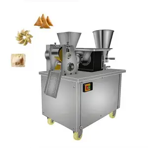 Small Business gyoza style dumplings/dumpling cooker grill pan fried dumpling frying machine with auto water spray 2023