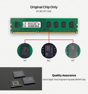 Memoria RAM DDR3 PC3-12800 1600MHz 1.35V 1.5V para computadora de escritorio, totalmente compatible, precio al por mayor OEM, memoria RAM DDR3 de 8GB. - Product Image 2