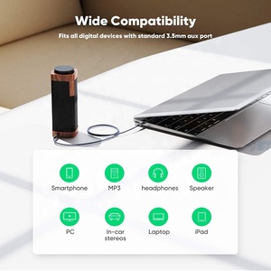 Đầu Nối Mạ Vàng Xput Đầu Kim Loại Cáp Aux <span class=keywords><strong>3.5MM</strong></span> Đến <span class=keywords><strong>3.5MM</strong></span> Âm Thanh Hifi Jack Cáp Âm Thanh Nổi Aux - Product Image 6