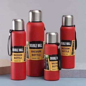 Botella Deportiva de Acero Inoxidable con Aislamiento al Vacío para Senderismo, Montañismo, Ciclismo y Viajes - Product Image 5
