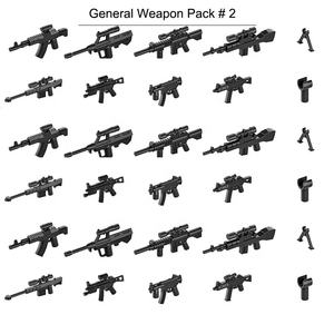 Juguetes de Bloques de Construcción Personalizables para Clientes: Mini Armas de Policía Militar y Policía Especial, Accesorios, Morteros, Lanzacohetes y Pistolas - Product Image 6