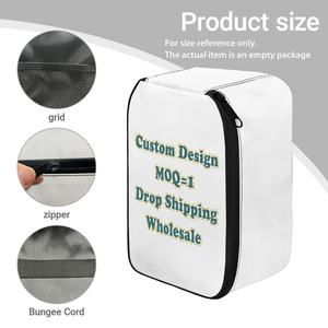 Personalização Special-purpose Bag Print on Demand Dobrável Pequenos Itens Portátil Monitor de Pressão Arterial Storage Bag with Zipper - Product Image 6