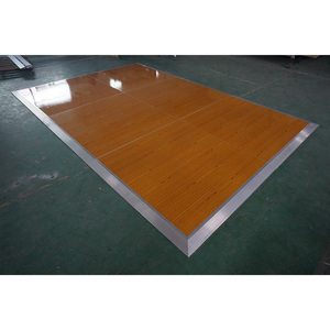 Plancher de danse portable en bois pour mariage, installation facile, pour extérieur - Product Image 3