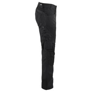 BLAKLADER - 155613109900C62 Pantalones sin bolsillos para uñas Black - EAN 7330509895511 PANTALONES DE TRABAJO VAQUERO - Product Image 4