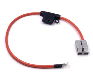 Waterproof 100A Maxi Fuses Holder with Battery Connector and terminal wire harness