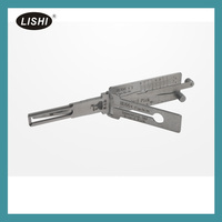 Lishi 2-in-1lock Pick LISHI untuk Audi Ford, Porsche, Seat, Skoda HU66 2-in-1 Auto Pick dan Decoder Original