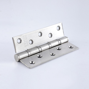 Bisagras de acero inoxidable de 4 pulgadas con rodamiento silencioso y engrosado para puertas de madera y hierro, ángulo de apertura de 180 grados - Product Image 3