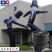 Danseur de ciel et ventilateurs/hommes gonflables de danse d'air/disponibles pour l'illumination légère de LED