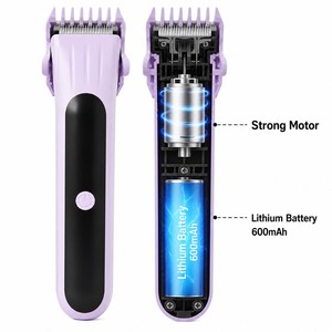 Tondeuse de précision pour poils pubiens féminins, de la poilsaille aux poils longs, pour une épilation fréquente sans la <span class=keywords><strong>cire</strong></span> en salon, portable, kit de beauté - Product Image 3