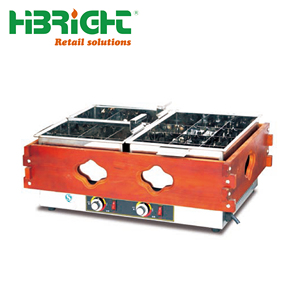 Équipement de snack de rue commerciale Brochette électrique et à gaz Oden Machine avec entourage en acier inoxydable pour restaurant et hôtel - Product Image 3