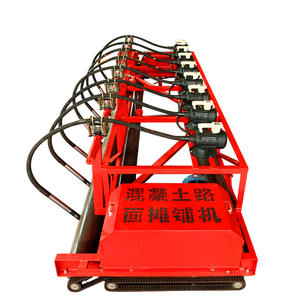 Machine de nivellement à grande vitesse pour routes et ponts, à trois rouleaux, à suspension en béton, avec moteur et pompe - Product Image 5