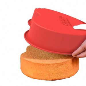 Large Heart Orange <b>Silicone</b> Cake Mold Nonstick Food Grade Silicon <b>Baking</b> Pan Single OPP Bag Packed - Product Image 2