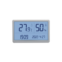 PT-11 Pencatat Data Suhu Kelembaban Pencatat Data Suhu Tinggi Magnetik Higrometer Dalam Ruangan Termometer Meter LCD ℃ / ℉   -10~60 ℃