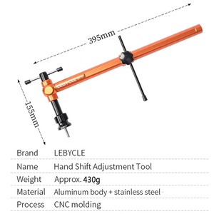 Jauge d'alignement de changement de main de vélo Outil de réglage de dérailleur avant de vélo Outil de réparation de cintre de dérailleur de vélo - Product Image 3